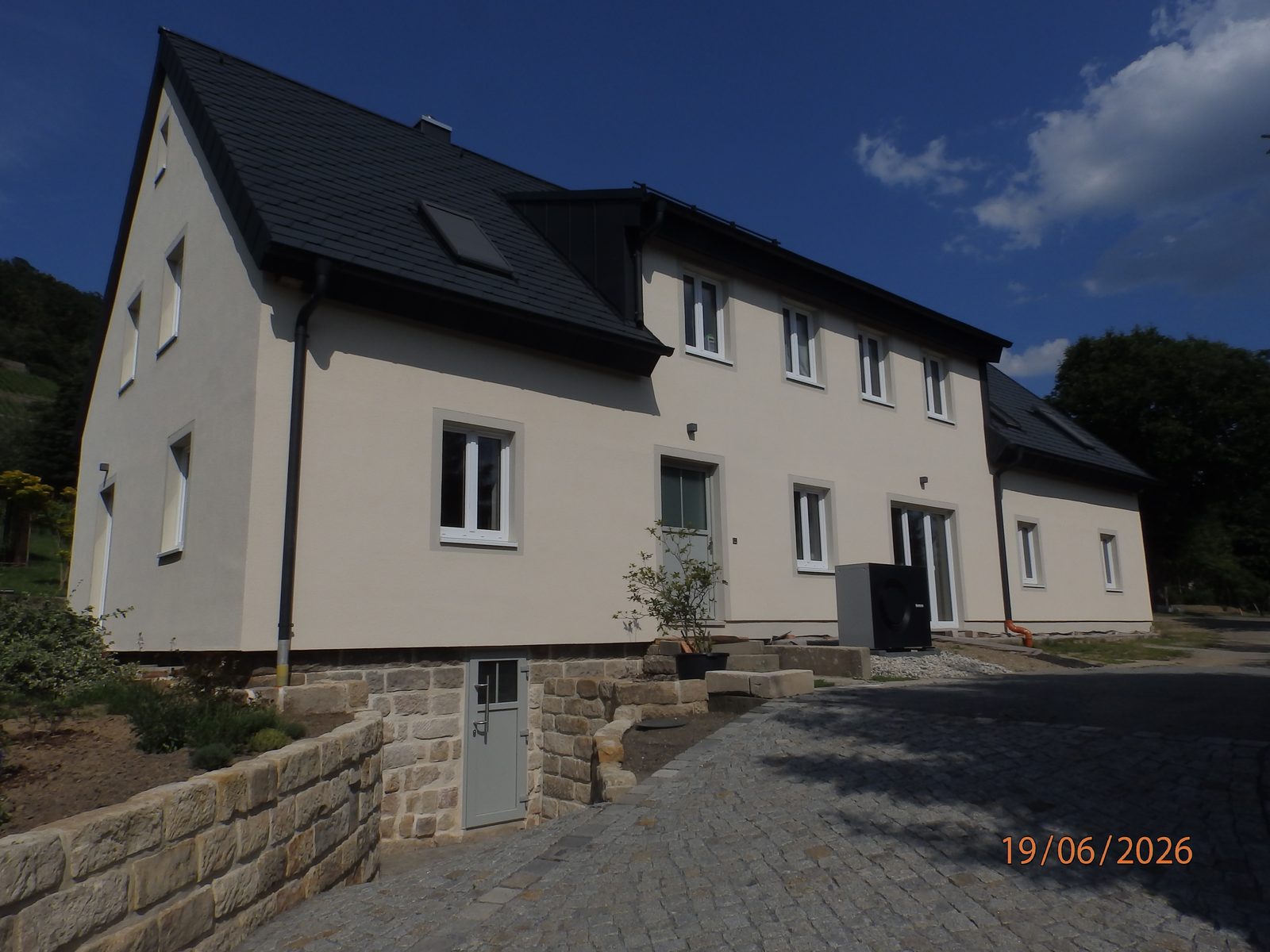 Saniertes Wohnhaus der Bauherrengemeinschaft in Dresden-Pillnitz